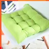 New Colourful Chunky Seat Pads Tie On Office Garden Dining Kitchen New Chair Cushion Square Eco-friendly Cushions Home Textile