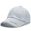 Fietspappen Ademend vol mesh honkbal mannelijke snel droge heren snapback cap sport outdoor zonbescherming vrijetijdshoeden papa hoed