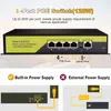 Switches Switch POE Gigabit ienronlink Link 04G10GB 5 port 100/1000Mbps Fast Ethernet POE Switch with VLAN Power Supply for Camera