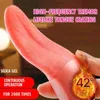 Sex Toys Massager Mjuk tunga slickar vibrator för kvinnor G Spot Clitoral Stimulator Mini CLIT Laddningsbar Nippel Kvinnlig Masturbator Vuxenprodukter
