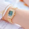 Montres-bracelets femmes Bracelet montre mode luxe pleine strass robe montres à Quartz femmes dames affaires Zegarek Damski