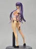 Roliga leksaker Chara-Ani Highschool of the Dead Busujima Saeko PVC Action Figur Anime Sexig Figur Modell Leksaker Collection Dock Present