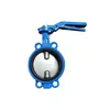 Valves Stainless steel valve flange valve Manual clamping pneumatic butterfly valve Professional manufacturer