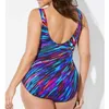 Pływanie zużycie seksowne duże rozmiary kąpielowe 2022 Bodysuit Kobiety kostium kąpielowy plus size zamknięty xxxl One Piece Beachwear FA Base Suit AA230529