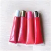 Verpakkingsflessen 10 ml 15 ml 20 ml lege lipglossbuizen lipgloss containers Refilleerbare zachte heldere squezze buis voor doe -het -zelf balsem cosmetisch Dr. Dhsm8