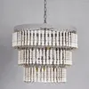 Chandeliers French Wood Bead Restaurant Kitchen Chandelier Led Luminaria Lamp Princess Children' Bedroom Wedding Foyer Home Lighting