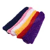 Crochet Hair Snood for Long Hair Dreadlock Band élastique Soild Color Mesh Hair Net Beauty Salon Soins de soins CHEAUX CHEAUX