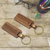 Porte-clés en bois fait à la main, porte-clés en bois vierge personnalisé, porte-clés personnalisé gagnant-gagnant, vente en gros