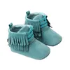 Boots Scriardv Baby Girls Soft Sole Tasseled Dull Polished Non-slip Toddler Shoes Fall Winter First Walker