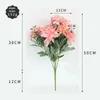 Decoratieve bloemen 2023 Mooie Dali Flower Rayon Small Bouquet Home Party Spring Bruiloft Decoratie Fake