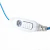 Fones de ouvido de cristal azul walkie talkie para baofeng uv-5r bf-888s gt-3 uv-b5 uv 6r bf-f8 tk3107