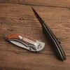 LM337 Flipper Folding Knife 440C Drop Point Blade Outdoor Camping Vandring Survival Fick Folding Knives With Retail Box