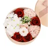 Декоративные цветы венки венки в день святого Валентина мыло Подарок подарки розовая коробка букет свадебный фестиваль дома аксессуары