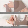 Bras Full Cup Breathable Bralette Seamless Women's Wireless Tube Sports Yoga Bra Fitness Tank Top P230529 good