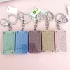 Key Rings Cartoon Mini Calculator Cute Animal Cat Panda Dog Keychain Maze Toy Car Keyring Student Geschenk Slautelhanger G230526