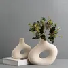 Vasi Vaso da fiori in ceramica per decorazioni per la casa moderne Boho Mensola per soggiorno da pranzo per matrimoni