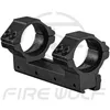 30mm Een Stuk Low Profile Zwaluwstaart Scope Mount Ringen Adapter W 11mm Lange 100mm Geweren Airsoft jacht