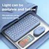 Combos MC KM898 Kayboard e mouse Wireless Bluetooth 2.4G Tastiera bianca a 79 tasti per PC portatile Ipad