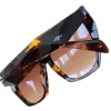 2023 Звездные нерегулярные солнцезащитные очки бабочек UV400 для женщин импортированные планы Fullrim 55-17-145 Легкие поляризованные очки для градиента P