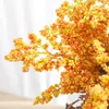 Fiori decorativi Bella schiuma artificiale Bouquet da sposa Accessori Casa Natale Decorazione di alta qualità Soggiorno Autunno Pianta finta