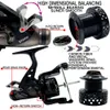 Fishing Accessories GHOTA's new dual brake super strong Carp fish disc reel rotating wheel 3000 4000 5000 6000 7000 8000 P230529