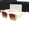 Projektant mody PPDDA Okulary przeciwsłoneczne Klasyczne okulary Goggle Outdoor plażowe okulary przeciwsłoneczne dla mężczyzny Opcjonalnie trójkątne podpis 6 kolorów SY 386