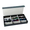 Jewelry Boxes 48X24X6Cm 12 Grid Sunglasses Storage Box Organizer Glasses Display Case Stand Holder Eyewear Eyeglasses H220505 Drop D Dhj1Z