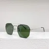 Gafas de sol para hombres, mujeres, diseñadores de verano, estilo 422, placa retro anti-ultravioleta, gafas sin marco, caja aleatoria