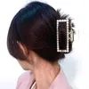 Autres femmes pince à saisir perle épingles à cheveux géométriques grande pince à cheveux griffe de cheveux filles pinces à griffes mode chapeaux