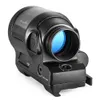 Scopes SRS Red Dot Sight 1x38 Solar Power Sealed Red Dot Reflex Sight w/ Quick Release Mount 38mm Wide Field of View Hunting Tactical