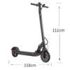 Microgo M5 8.5 인치 전기 스쿠터 350W 모터 7.5Ah 배터리 28km/h 최대 속도 100kg 하중 - 검은 색