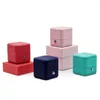 Gift Wrap 1Pcs5x5x5cm Fashion High Quality Jewelry Box Diamond Ring Wedding Proposal Packaging