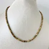 Цепи 2 4 мм ожерелье Dalmation Jaspers Heishi Delicate 2023 Choker Beads Chain Goth Chocker Jewelry Jewelry Tow