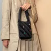 Bolsas de noite personalidade Designer criativo Policerboard Polysters Tassel Bag Bag Casual Feminino ombro único