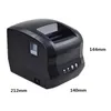 Drucker XP365B Produktpreisaufkleber Etikett 2080 mm Breite POS Bill Quittung USB Bluetooth Thermal Barcode Drucker für Windows Android iOS