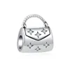 Charms Sier Fashion Bag Series Colgante Amet Fit Pandora Original Mujer Pulsera Diy Fine Dangle 925 Joyería Maleta Bead Charm Drop Dh89R