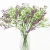 Decoratieve Bloemen Kunst Muovi Gypsophila DIY Bloemen Boeketten Arrangement Voor Bruiloft Huisdecoratie 90Heads 52cm Flores Artificiales