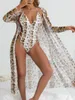 Zwemslijtage 2023 Snakeskin zwempak één stuk met dekmantel zwemkleding vrouwen zwemmen zwempak fa zwemmen strandkleding bodysuit aa230529