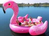 5M Swim Pool Giant Inflatable Unicorn Party Bird Island Unicorn Boat Giant Flamingo Float Flamingo Island For 6-8Person