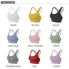 Bras Soisou Nylon Top Women Bra Seksowna najlepsza kobieta oddychająca bieliznę Kobiety Fitness Sports Bra For Women Gym 26 Colours J230529