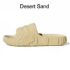 Slides masculinos para feminino Designer de Onyx ósseo Runner de espuma Sandal Glow Green Resina Desert Desert Sand Marrom Carbono Alumínio Verão Flipe Tamanho 36-45 EUR