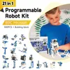 Andra leksaker Yahboom 21 i 1 Microbit V2 Robotics Kit DIY Electronic Sensor Programmerbar leksak för barn Support MakeCode Python Programmering 230529