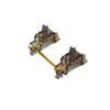 Combo's GATERON mechanisch toetsenbord DIY aangepast 7u 6.25u 2u gouden inktstabilisatorset