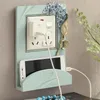 Wall Stickers Creative Switch Mobile Phone Holder Protective Cover Living Room Bedroom Socket Decoration