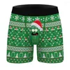 Underpants Mens Christmas Underwear 3D Funny Duck Printed Xmas Boxers Briefs Sexy Panties Brand Novelty Boxer Shorts Boxershorts