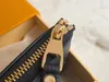 Kluczowa torebka mini projektanci portfele moda damska męska pierścień pierścienia moneta luksusowa torebka M62650 z portfelem pudełkową portfela