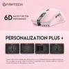 Mouse FANTECH CRYPTO VX7 Mouse cablato 8000 DPI e 6 pulsanti macro Mouse da gioco Huano 10 m Switch Mouse da gioco per PC Laptop Gamer Mouse