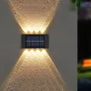 Wandleuchte Solar Outdoor 8/10/12/16LED Licht Wasserdichtes Led Sonnenlicht Für Garten Landschaft Balkon