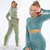 Yoga -Outfit Frauen Tracksanzug nahtlos Yoga Set Women Sportswear Anzug für Fitness Training Kleidung Sport Outfit Fitnessstudio Kleidung Sports Anzüge 230526