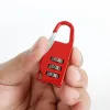 3 Mini Dial Digit lock Numero Codice Password Combinazione Lucchetto Sicurezza Blocco sicuro da viaggio per lucchetto Blocco bagagli da palestra DHL gratuito